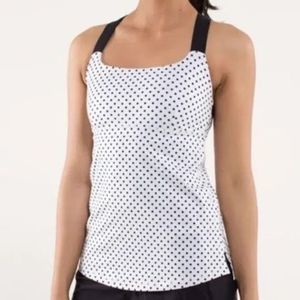 Lululemon polka dot tank